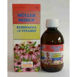 Echinacea +C vitamin szirup 320g